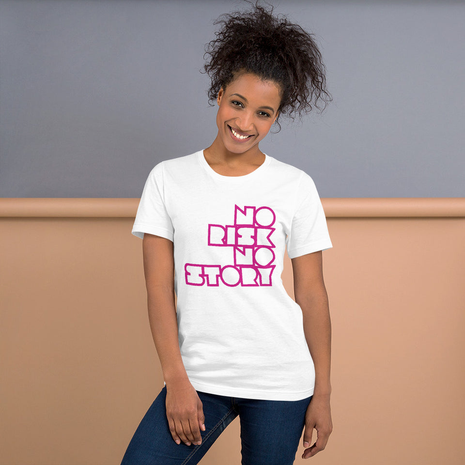 PINK BLOCK Short-Sleeve Unisex T-Shirt